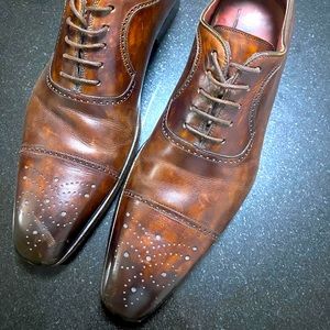 MAGNANNI LEATHER DRESS SHOES
